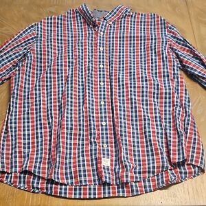IZOD 3XLT BUTTON LONG SLEEVE SHIRT